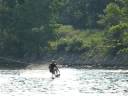 Hyrofoil, Air Chair. Seat on Ski. Gotta see this video.  FLIPS!   on TennTom in MS near Yellow Creek