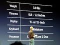 steve jobs keynote 2008 macworld conference   expo 8/12