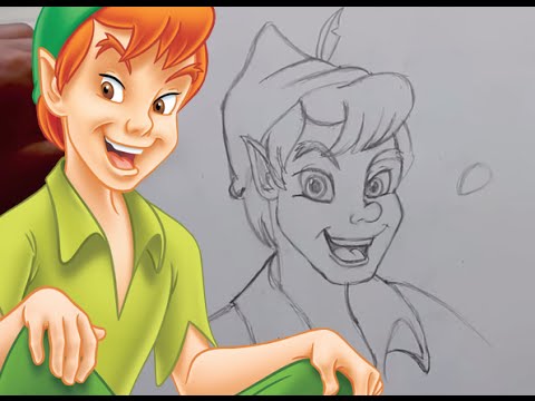 how to draw peter pan