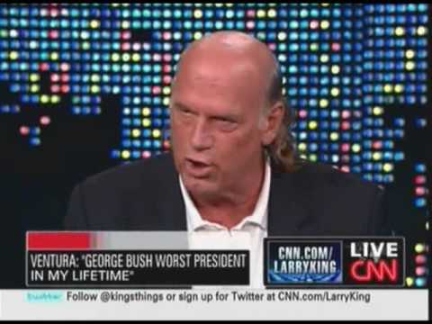 jesse - From Larry King Live May 11, 2009. http://videocafe.crooksandliars.com/heather/jesse-ventura-you-give-me-water-board-dick.