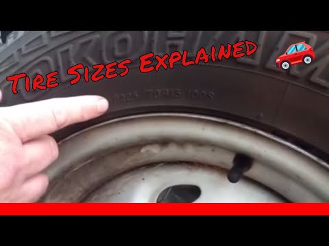 how to define tyre size