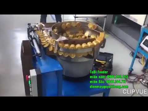 Nồi rung cấp nắp tương | Part feeder for Caps plastic
