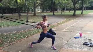 Treinamento funcional no Parque do Ibirapuera