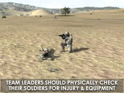 how to react to indirect fire while dismounted