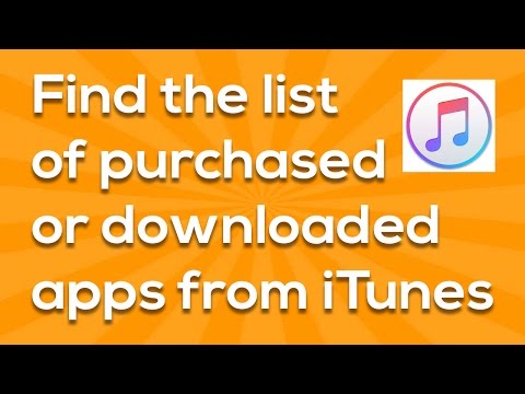 video-linktoworks-How to find out the list of purchased and downloaded apps ...