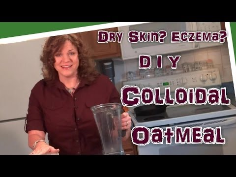 how to make oatmeal bath for eczema
