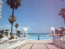 We spent 5 days at the all-inclusive Riu Palace resort in Cancun in 2008. This is an overview video that features a clip of our flight landed at the Cancun airport. Then you can see our hotel room, dining facility, entertainment, and gorgeous view of the pool area and the Caribbean sea.