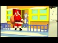 santa clos - colita rosita, canciones infantiles, animacion musical para niños, by dzovig
