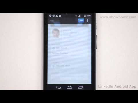 how to edit linkedin profile on ipad