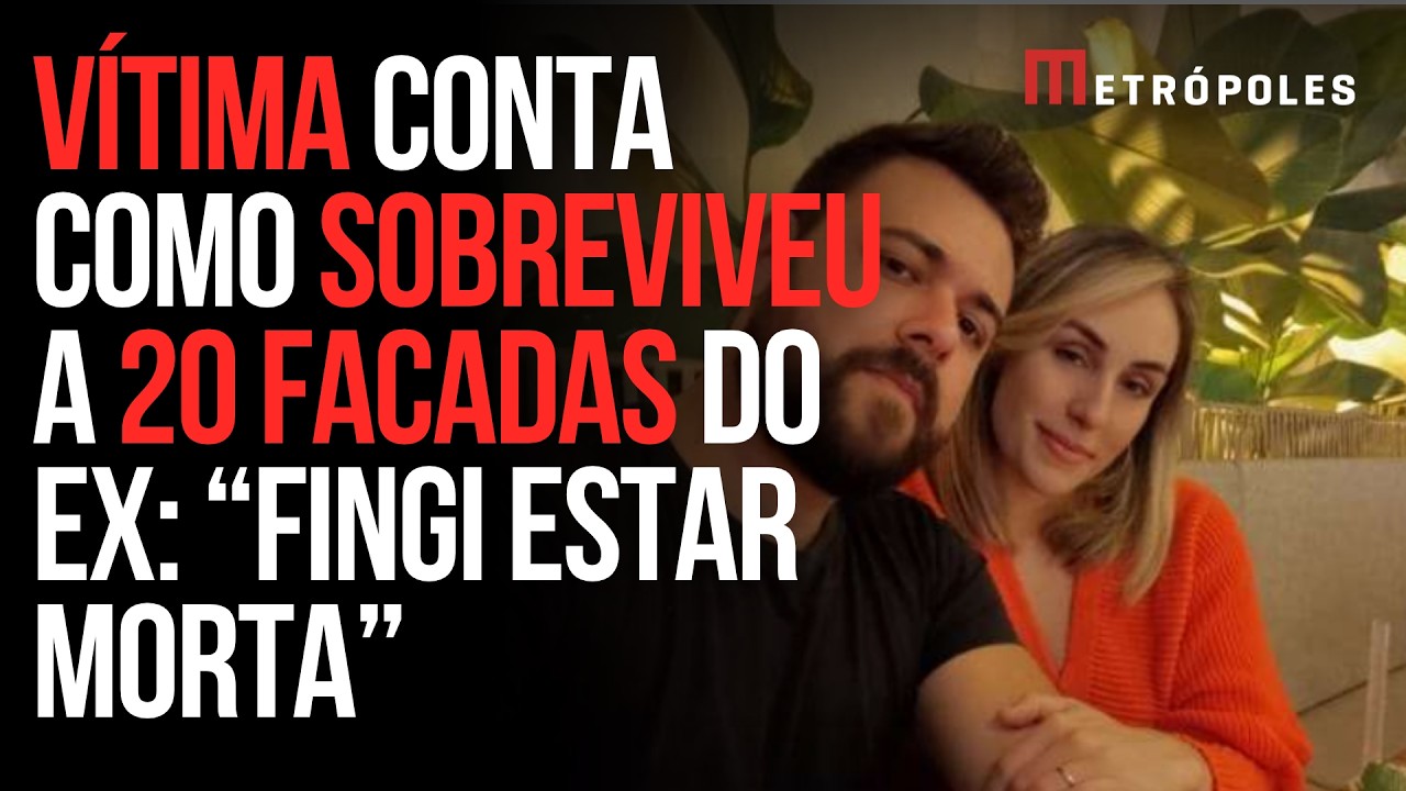 Empresária relata como ex tentou matá-la com 20 facadas após fim de namoro