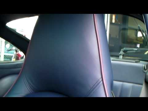 Porsche Turbo – Leather seat repair Part.2