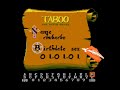 i decided to put up one last video today just for the hell of it. taboo the sixth sense for the nes is definitely different, it would probably be useful to have at least some knowledge about tarot cards before even attempting to understand this game. if there is anyone watching this video who knows how to read tarot cards, let me know in the comments what these cards mean. perhaps it would help me make sense of this game.