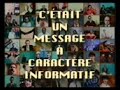 les messages a caratcere informatif sont vraiment tr�s int�ressant