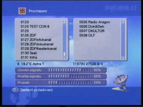 Software Update Via Satellite Astra 19.2 East