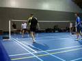 Racketlon Eindhoven 2008 Doppel Frenkel Grau Badminton I