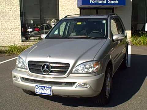 Portland Saab 03 MERCEDS BENZ ML350 Stock #1693B