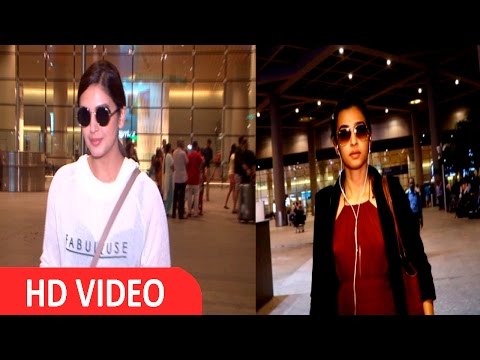 Radhika Apte & Huma Qureshi Spotted At Airport