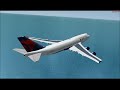 New Delta Boeing 747-400 : Los Angeles-London