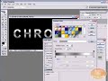 Photoshop Tutorial: Learn to make Chrome! Text Effect!