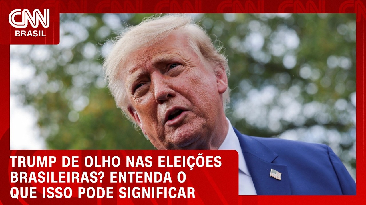 Trump acompanha eleição brasileira de perto; o que isso pode significar? Entenda | CNN BRASIL