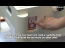 \"Wrappon Cubie\" Automatic Wrapping Toilet for Nursing Care :