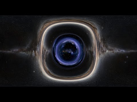 360° Wormhole simulation - YouTube