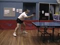 Table Tennis Backhand Block Table Tennis Backhand Block