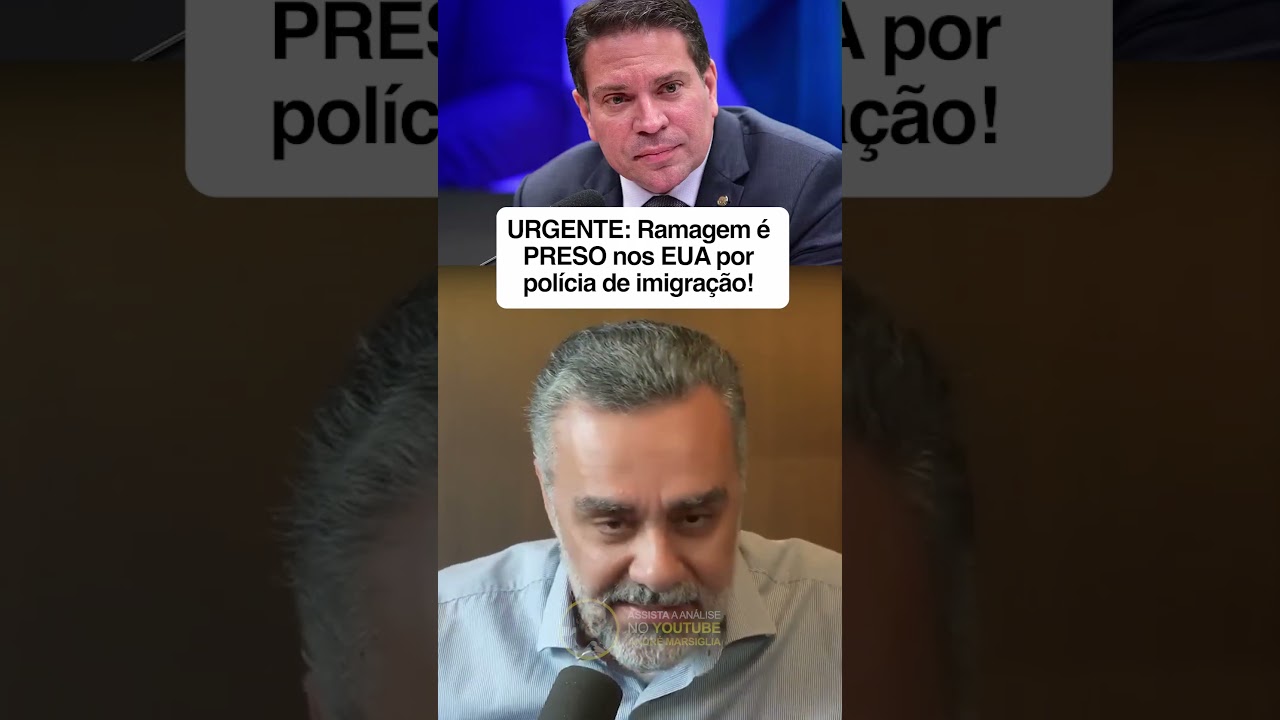 🚨 URGENTE: Ramagem é PRESO nos EUA por polícia de imigração!