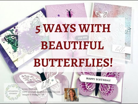 5 WAYS WITH THE STAMPIN’ UP! BEAUTIFUL BUTTERFLIES BUNDLE + VIDEO ~ – A ...