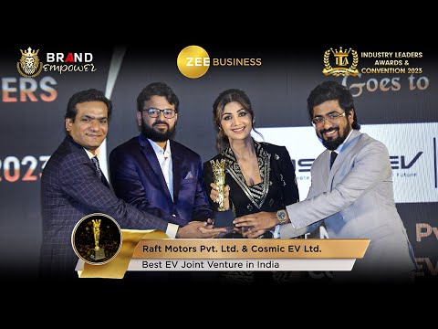 Raft Motors Pvt Ltd & Cosmic EV Ltd won ILA 2023 | Chief Guest Mrs. Shilpa Shetty Kundra