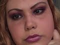 Red Monocromatic 3D Eye Makeup Red Monocromatic 3D Eye Makeup