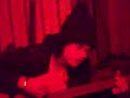 Sexy Redhead Dancing in Underwear for Guitarist