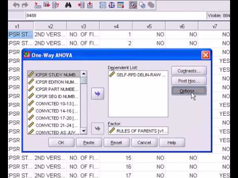 how to perform f test in spss