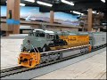 MTH SD70ACe running on NCE DCC with operating couplers and sound.