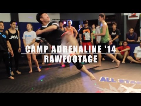 Tricking RAWFOOTAGE Camp Adrenaline '14 - Steve Terada