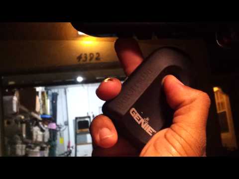 how to sync bmw garage door opener