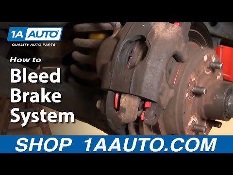 how to bleed air out of brake lines