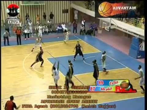 DeAndre Rice lead the AlShurta club /Iraq to win the championship for 2014-2015