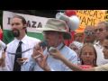 There was a protest rally in front of the White House on June 1, 2010. Former US Ambassador Edward Peck was one of the speakers. He described his ordeal of being on a vessel, part of a flotilla, on a 