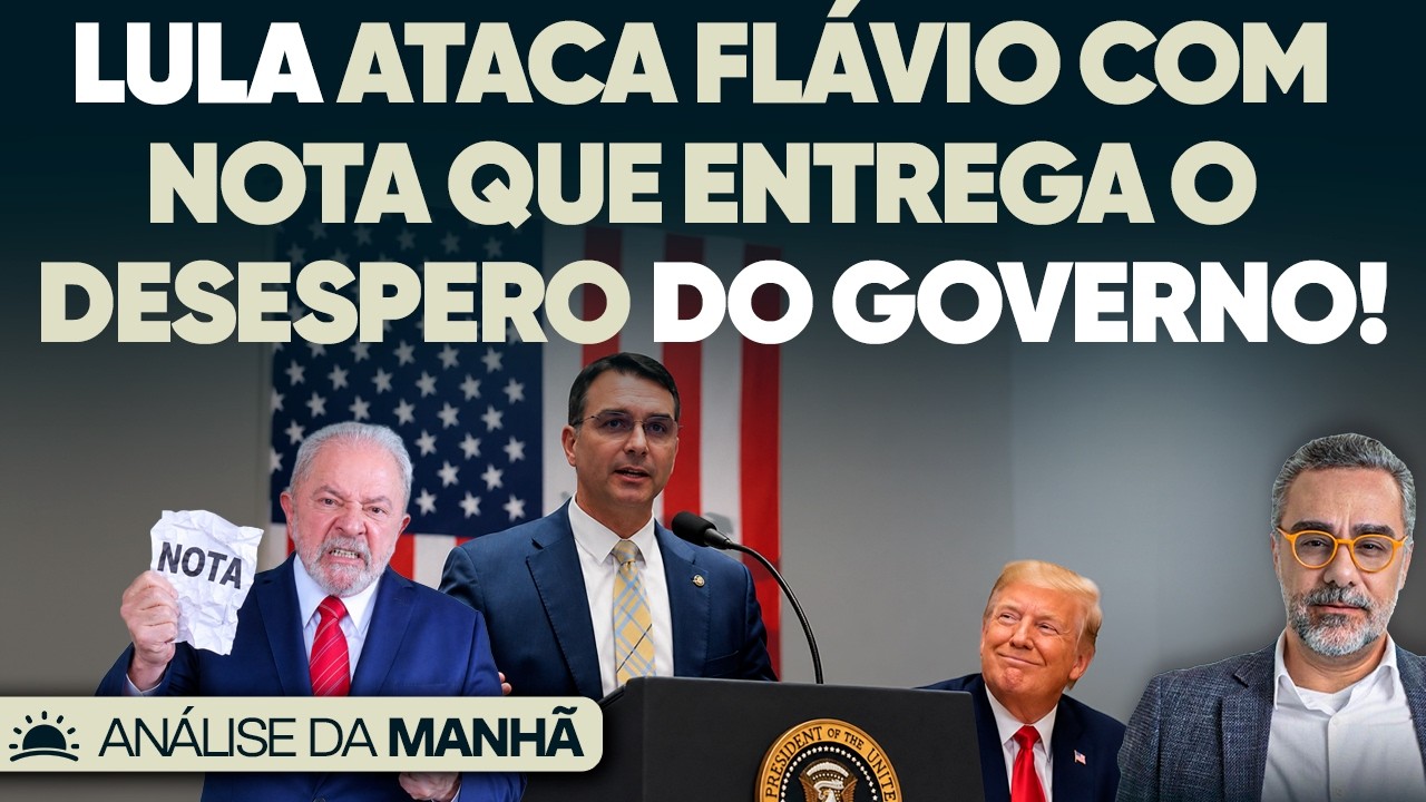 🚨 Itamaraty Ataca Flávio e Entrega o Desespero de Lula: Veja!