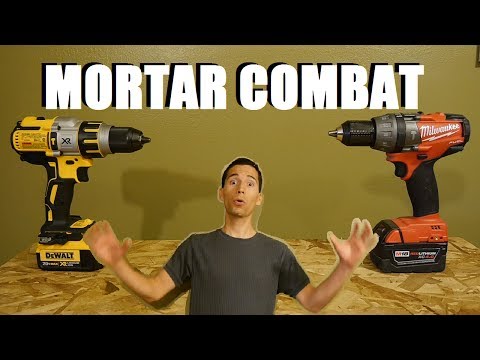 milwaukee - Tool Battle between the heavy weights the DeWalt 20V Max XR brushless premium 3 speed hammer drill DCD995M2 against the Milwaukee M18 fuel brushless hammer d...
