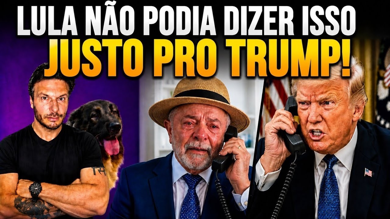 LULA LIGA BÊBADO PARA TRUMP E ACABA COMETENDO UMA GAFE TERRÍVEL