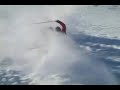 Ski crash Ski crash