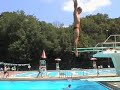 Indiana Diving: Back Press Lesson