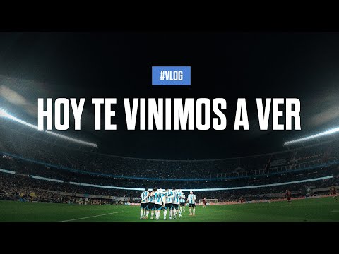 #VLOG Argentina VS Venezuela | El último partido de Messi por Eliminatorias en el Mâs Monumental