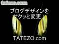 サクッとブログをカスタマイズ 幅の変更 tatezo 動画チュートリアル
