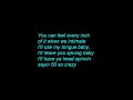 Ne-Yo ft. 50 CENT - Baby by me, With lyrics on screen.