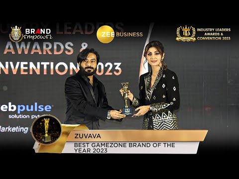 Zuvava won Best Gamezone Brand of the year at Industry Leaders Awards 2023