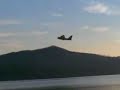 PERICOLO! Operazioni Canadair protezione civile a Viverone