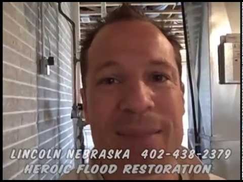 Sump Pump Water Damage Lincoln Nebraska 402-438-2379.wmv